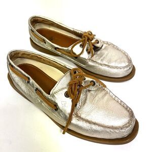 Sperry gold top Siders.  Size 9